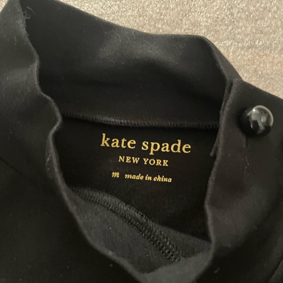 [US:M] Kate Spade Black Mockneck Ponte Dress - Picture 7 of 13